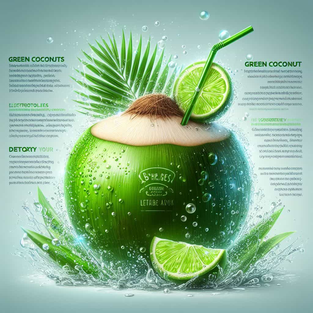 Green coconut Benefits