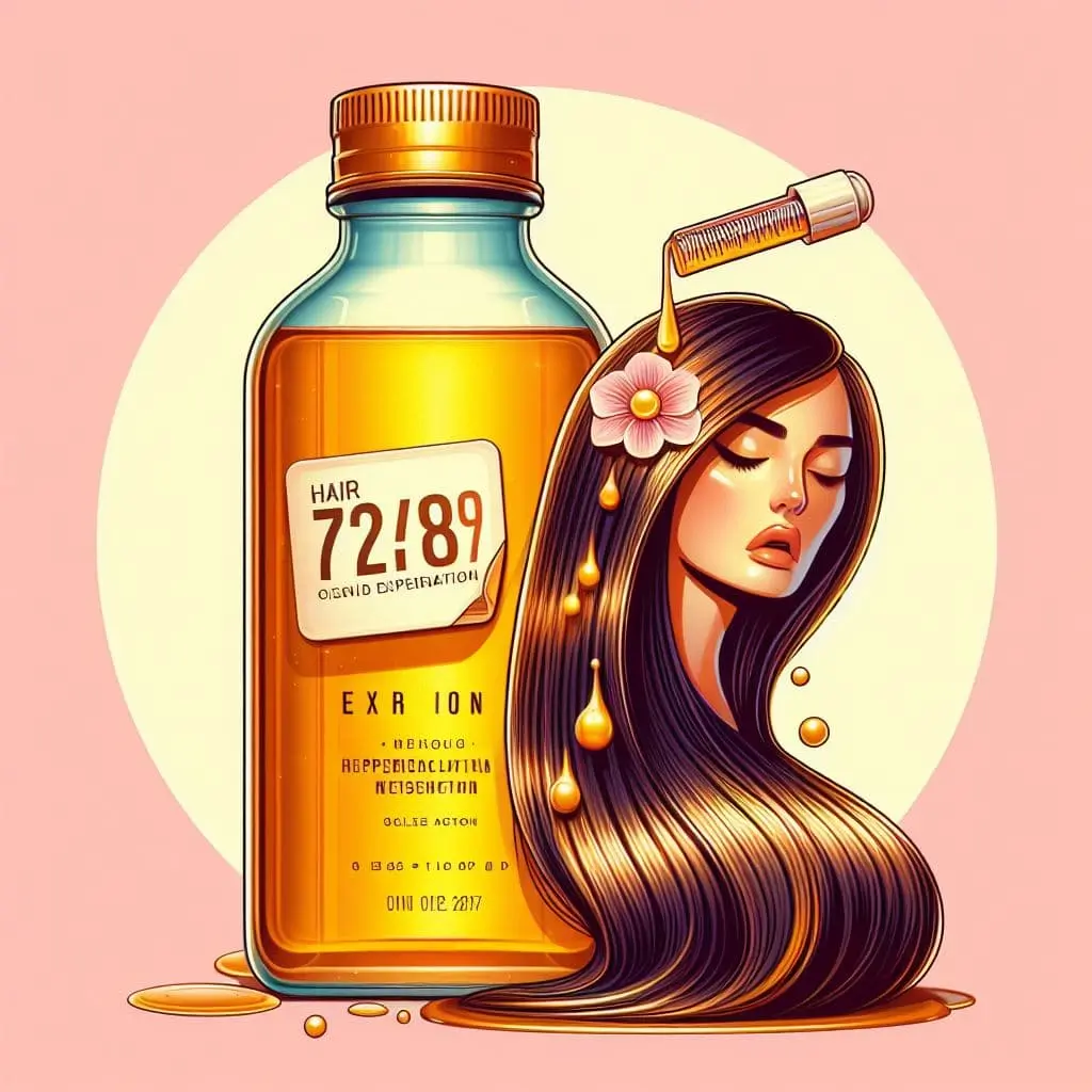 Expiration Date mentioned on Hair oil