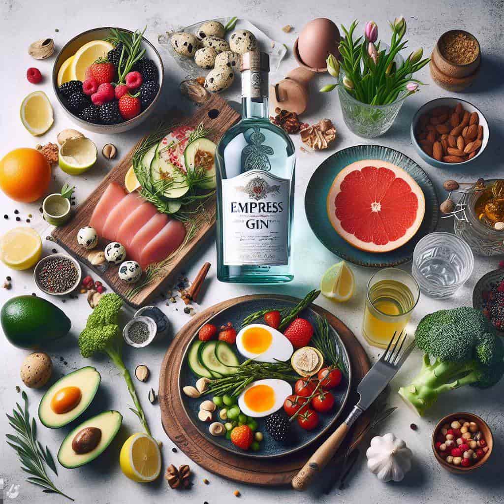 Pairing Empress Gin with Foods