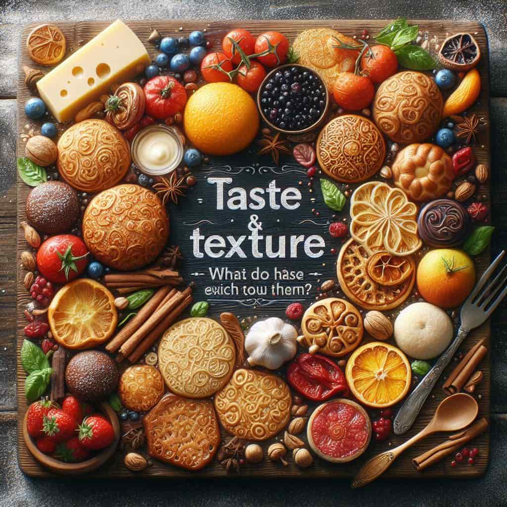 Taste and Texture: What Sets them Apart?