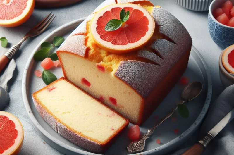 Grapefruit Pound Cake